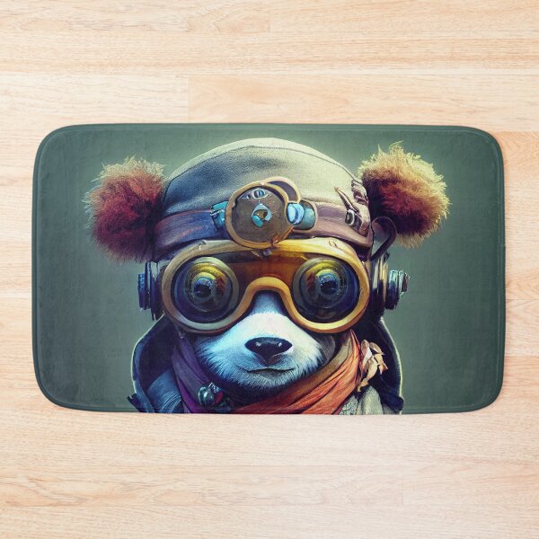 Item preview, Cyberpunk Pirate Panda designed and sold by MimozaStudio.
