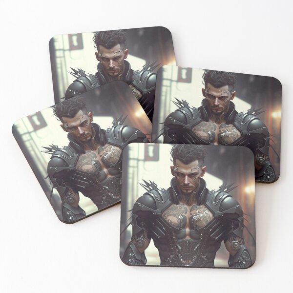 Item preview, Cyberpunk Cybernetic Assassin designed and sold by AICreateWorlds.