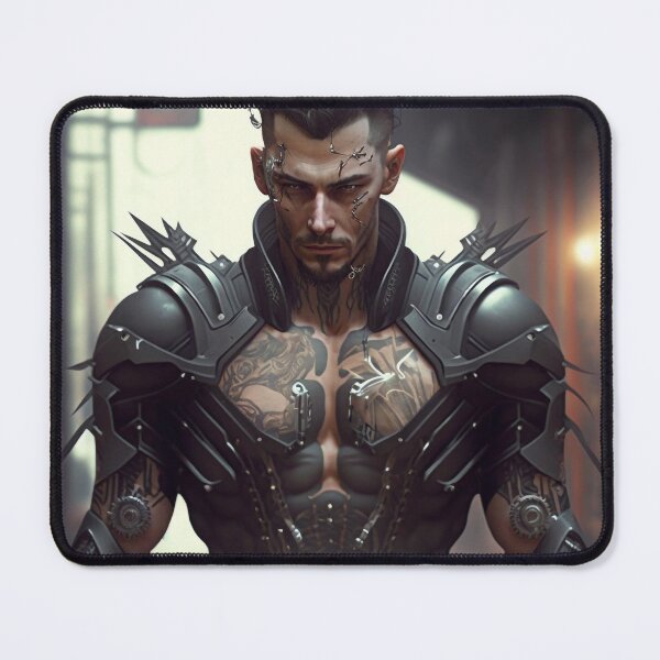 Item preview, Cyberpunk Cybernetic Assassin designed and sold by AICreateWorlds.