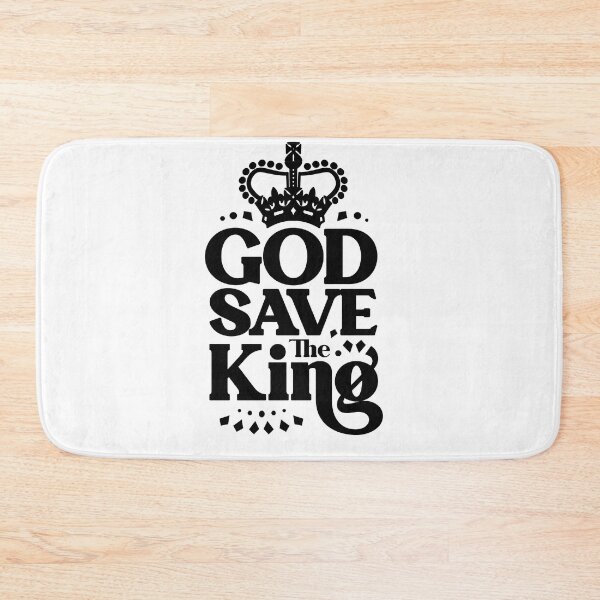 Item preview, God Save the KING designed and sold by FabSpark.