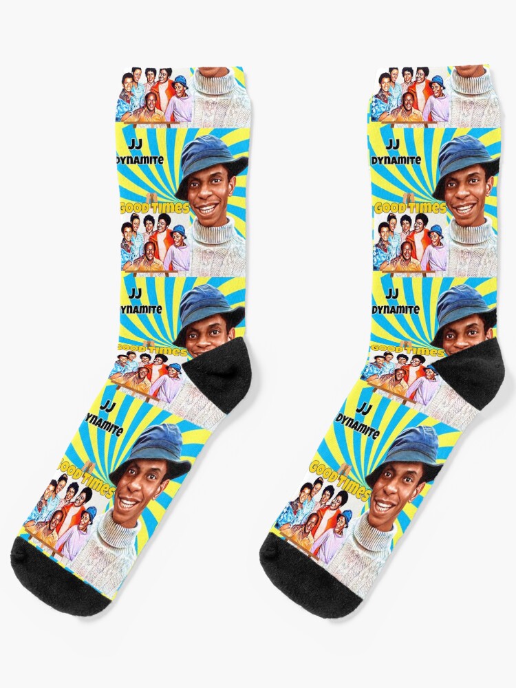 Good times JJ Dynamite Socks for Sale by Sassysue72 Redbubble