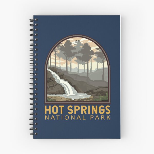 Item preview, Hot Springs National Park Vintage Emblem designed and sold by KrisSidDesigns.