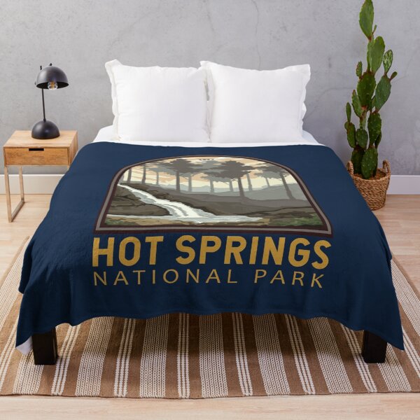 Item preview, Hot Springs National Park Vintage Emblem designed and sold by KrisSidDesigns.