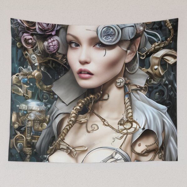 Item preview, Ania Steampunk Girl Portrait  designed and sold by Kamiri.