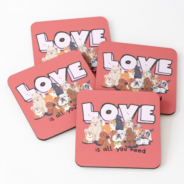 Item preview, DOG LOVE IS ALL YOU NEED designed and sold by ARUN VASWANI.