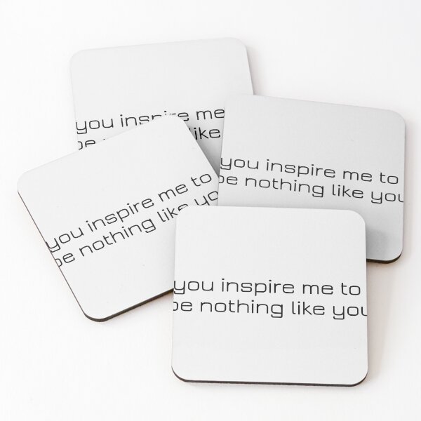 Item preview, you inspire me to be nothing like you designed and sold by morgananjos.
