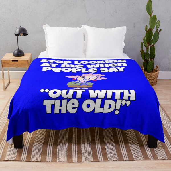 Item preview, Senior Citizen Funny Humor Stop Looking At Me When People Say “Out With The Old" designed and sold by fantasticdesign.