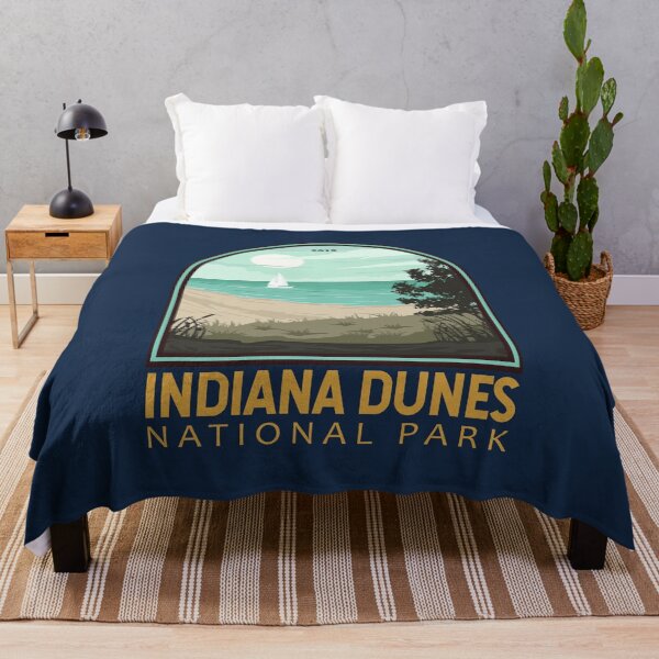 Item preview, Indiana Dunes National Park Vintage Emblem designed and sold by KrisSidDesigns.