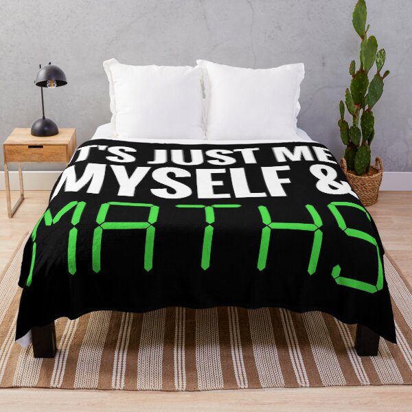 Item preview, Me Myself and Maths - Funny Maths Quotes designed and sold by EnzoVectorism.