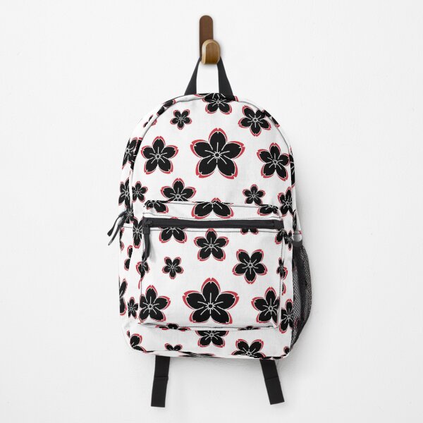 Item preview, Red and Black Sakura Pattern designed and sold by StargirlWares.