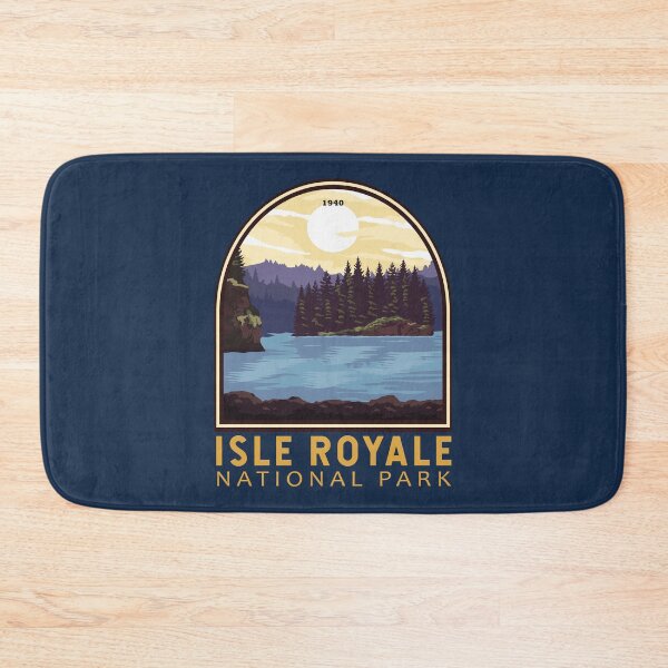 Item preview, Isle Royale National Park Vintage Emblem designed and sold by KrisSidDesigns.
