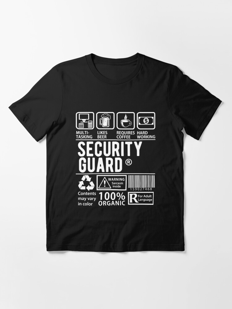 security guard t shirt design