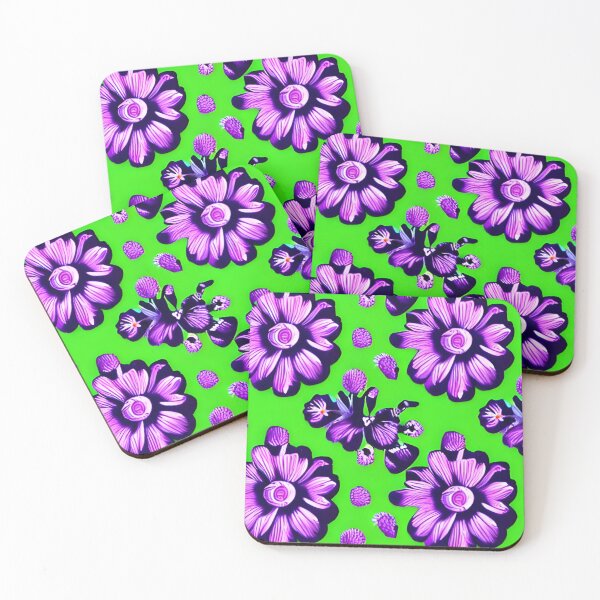 Item preview, Purple Daisy Floral Artwork designed and sold by The Love Quill.