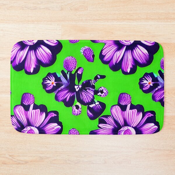 Item preview, Purple Daisy Floral Artwork designed and sold by The Love Quill.