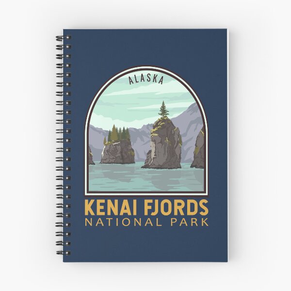 Item preview, Kenai Fjords National Park Vintage Emblem designed and sold by KrisSidDesigns.
