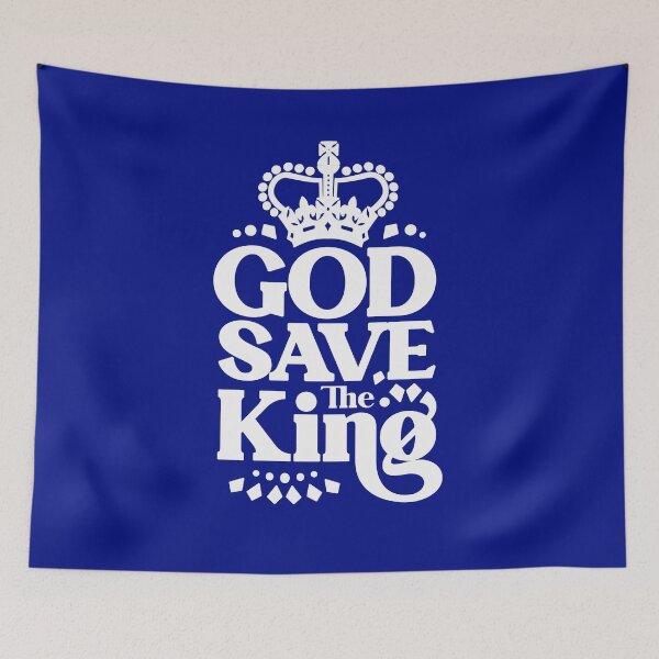 Item preview, God Save the KING designed and sold by FabSpark.