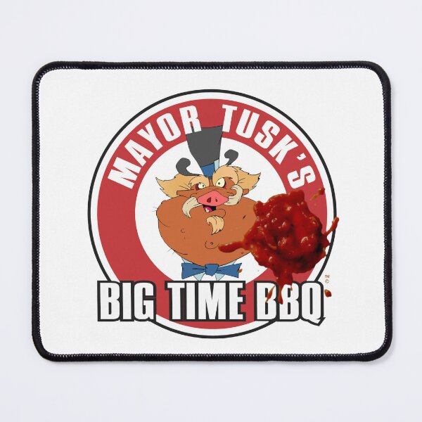 Item preview, Barbecue Foodie Lover's Mayor Tusk's Big Time BBQ designed and sold by GoofyTs.