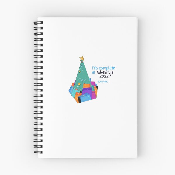 Item preview, I completed Advent.js 2022! designed and sold by midu-dev.
