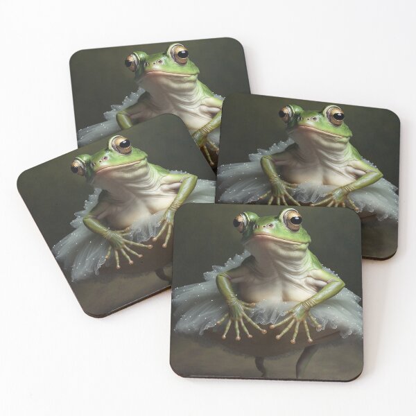 Item preview, Ballerina Frog designed and sold by GummywormDesign.