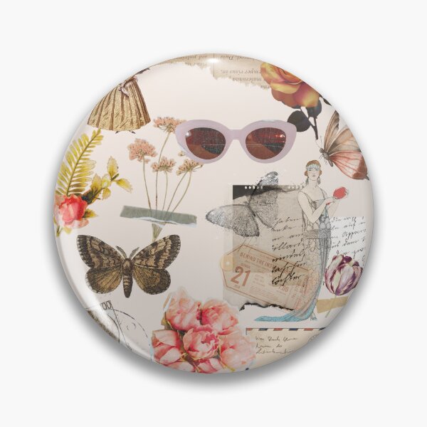 Item preview, Croquette Aesthetic Butterfly Antique Academia College designed and sold by Femme Pastel Collective.