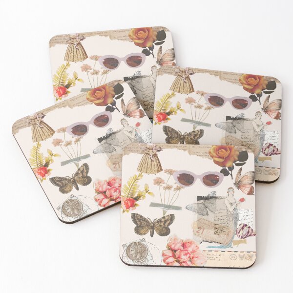 Item preview, Croquette Aesthetic Butterfly Antique Academia College designed and sold by Femme Pastel Collective.