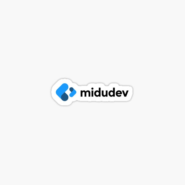 Midudev Logo Sticker