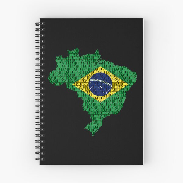 Item preview, Map of Brazil (Brasil) designed and sold by UrWorldCtries.
