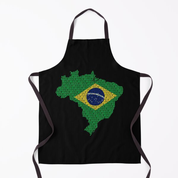 Item preview, Map of Brazil (Brasil) designed and sold by UrWorldCtries.