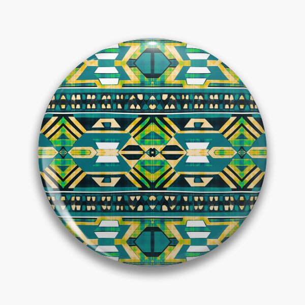 Item preview, Traditional Igorot-inspired tribal pattern. Ethnic Green colors designed and sold by IlustradoArts.