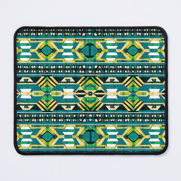 Item preview, Traditional Igorot-inspired tribal pattern. Ethnic Green colors designed and sold by IlustradoArts.