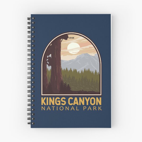 Item preview, Kings Canyon National Park Vintage Emblem designed and sold by KrisSidDesigns.