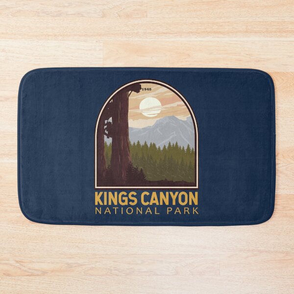 Item preview, Kings Canyon National Park Vintage Emblem designed and sold by KrisSidDesigns.