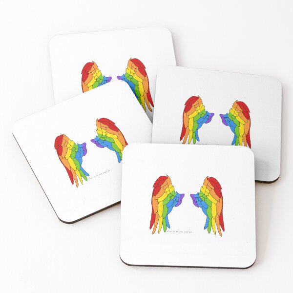 Item preview, Rainbow angel wings designed and sold by marief2004.