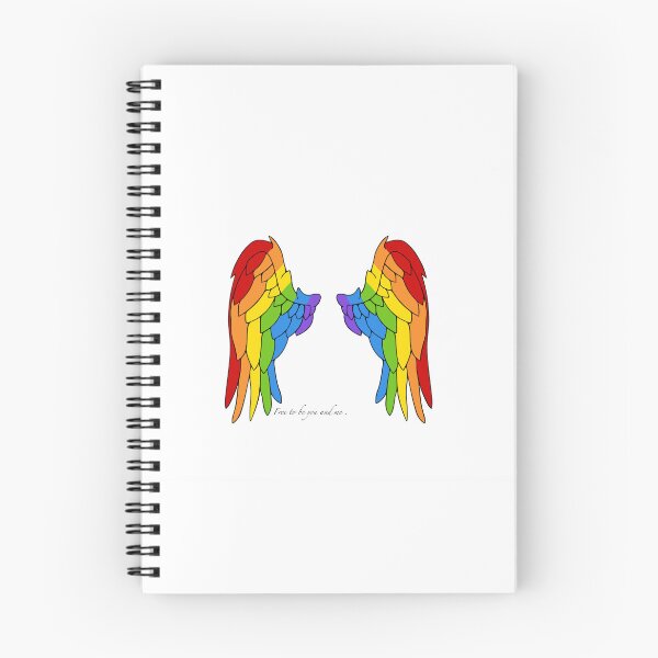 Item preview, Rainbow angel wings designed and sold by marief2004.