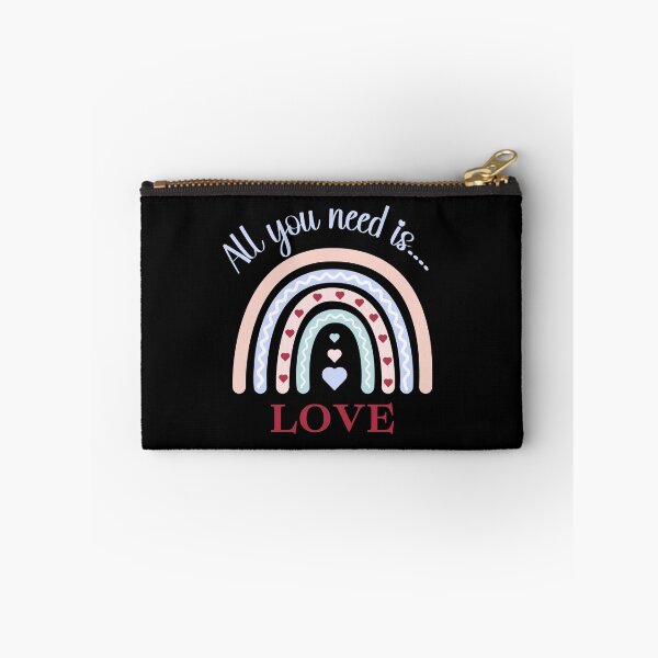 Item preview, All You Need Is LOVE - Retro Rainbow Quote designed and sold by WisdomInspired.