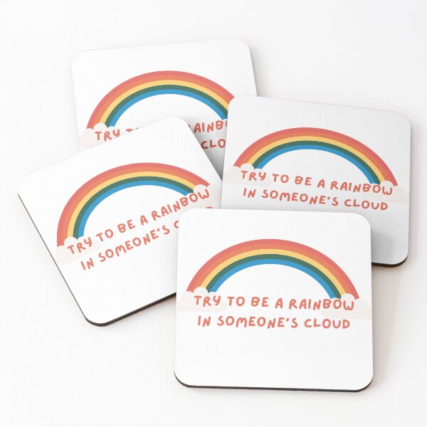 Item preview, Try to be a rainbow in someone's cloud designed and sold by Polarizzy.