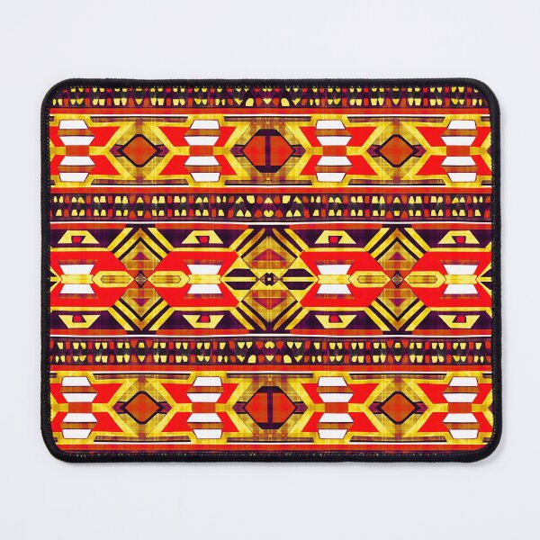 Item preview, Traditional Igorot-inspired tribal pattern. Ethnic Orange colors designed and sold by IlustradoArts.