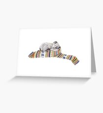 Sleeping Koala Greeting Card