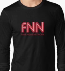 FNN fake news network Funny logo School Student Shirt Long Sleeve T-Shirt
