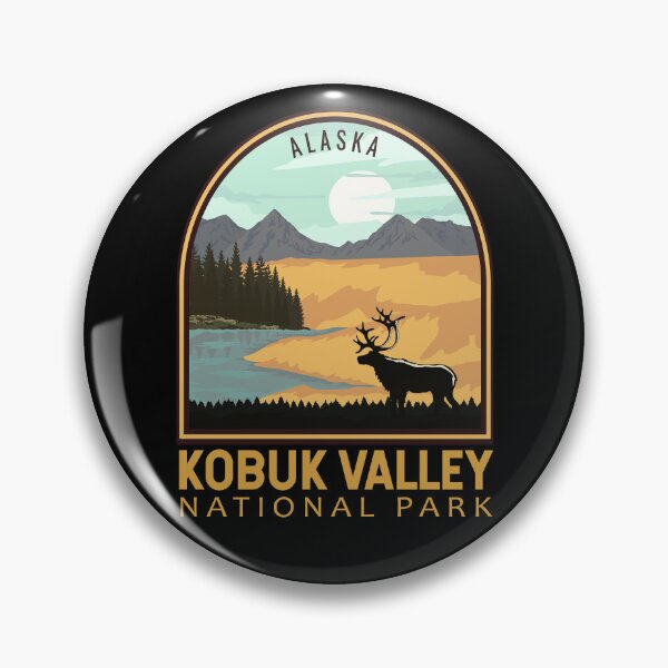 Item preview, Kobuk Valley National Park Vintage Emblem designed and sold by KrisSidDesigns.