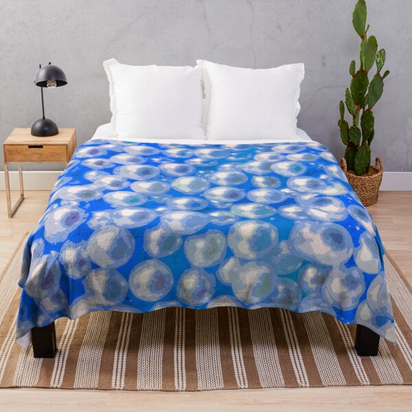Artikelvorschau, Ozeanblauer Perlenhaufen entworfen und verkauft von janraydesigns.