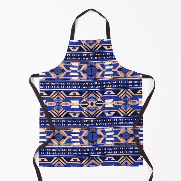 Item preview, Traditional Igorot-inspired tribal pattern. Ethnic Bluish colors designed and sold by IlustradoArts.