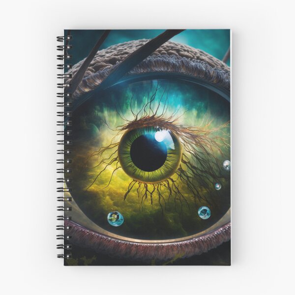 Item preview, Lens view human dragon eye underwater forest  designed and sold by forwardthinker.