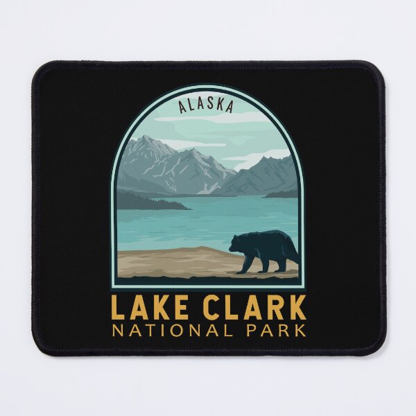 Item preview, Lake Clark National Park Vintage Emblem designed and sold by KrisSidDesigns.