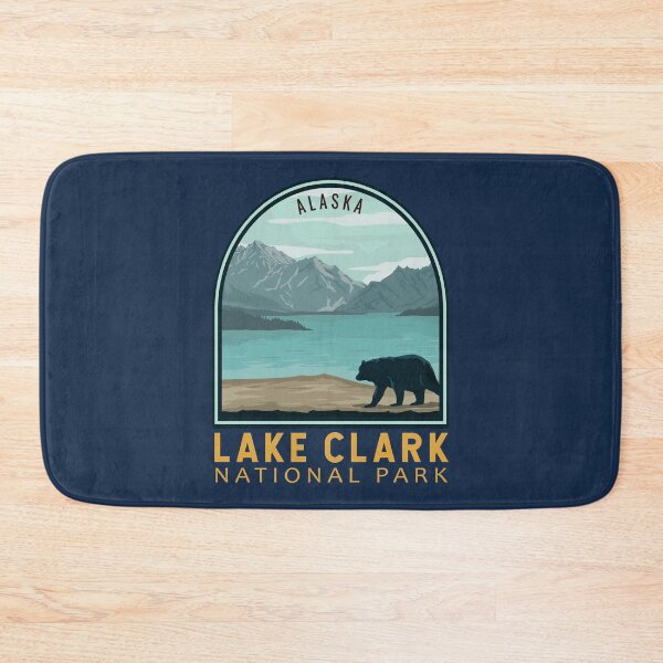 Item preview, Lake Clark National Park Vintage Emblem designed and sold by KrisSidDesigns.