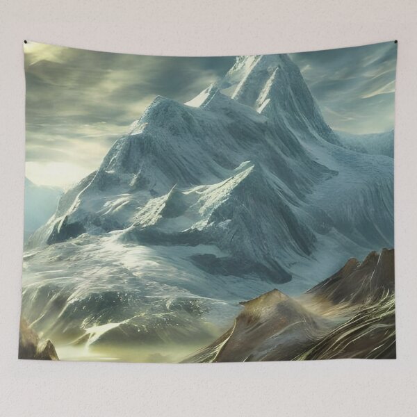Item preview, Mountain environment realistic fantasy world  designed and sold by The Love Quill.