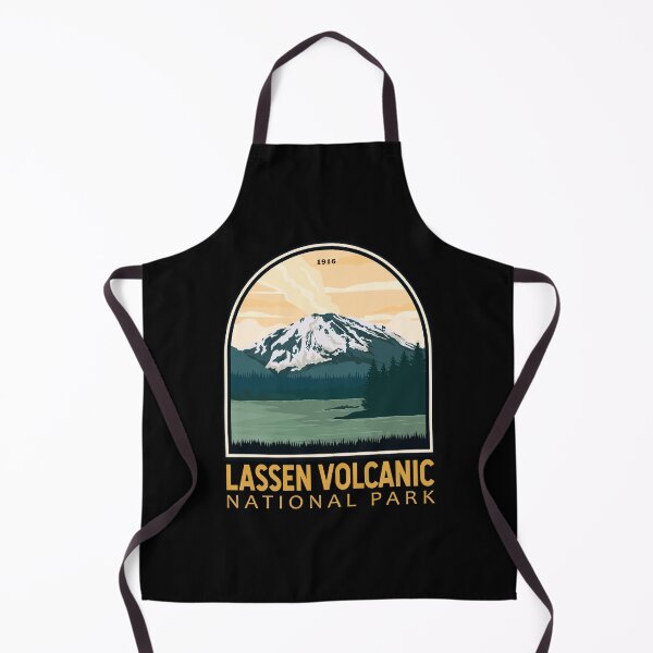 Item preview, Lassen Volcanic National Park Vintage Emblem designed and sold by KrisSidDesigns.