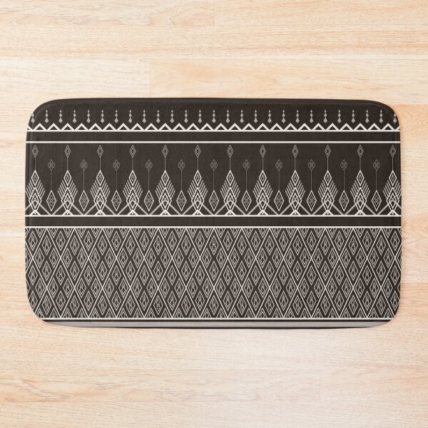 Item preview, geometric ethnic pattern seamless pattern vector. style ethnic abstract geometry two tone textile. designed and sold by dpsstudio.