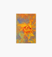 Wildflower retro Art Board