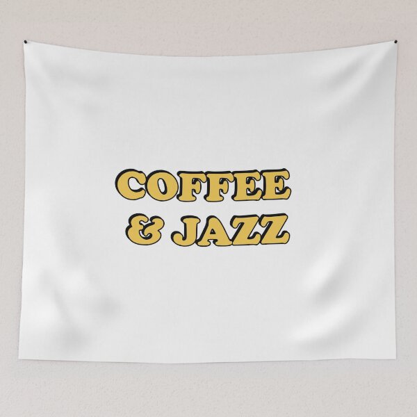 Item preview, Coffee and Jazz designed and sold by Inspirationmotivation.